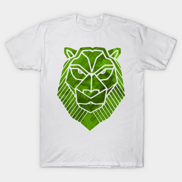 Lion Face wildlife T-Shirt by denissmartin2020